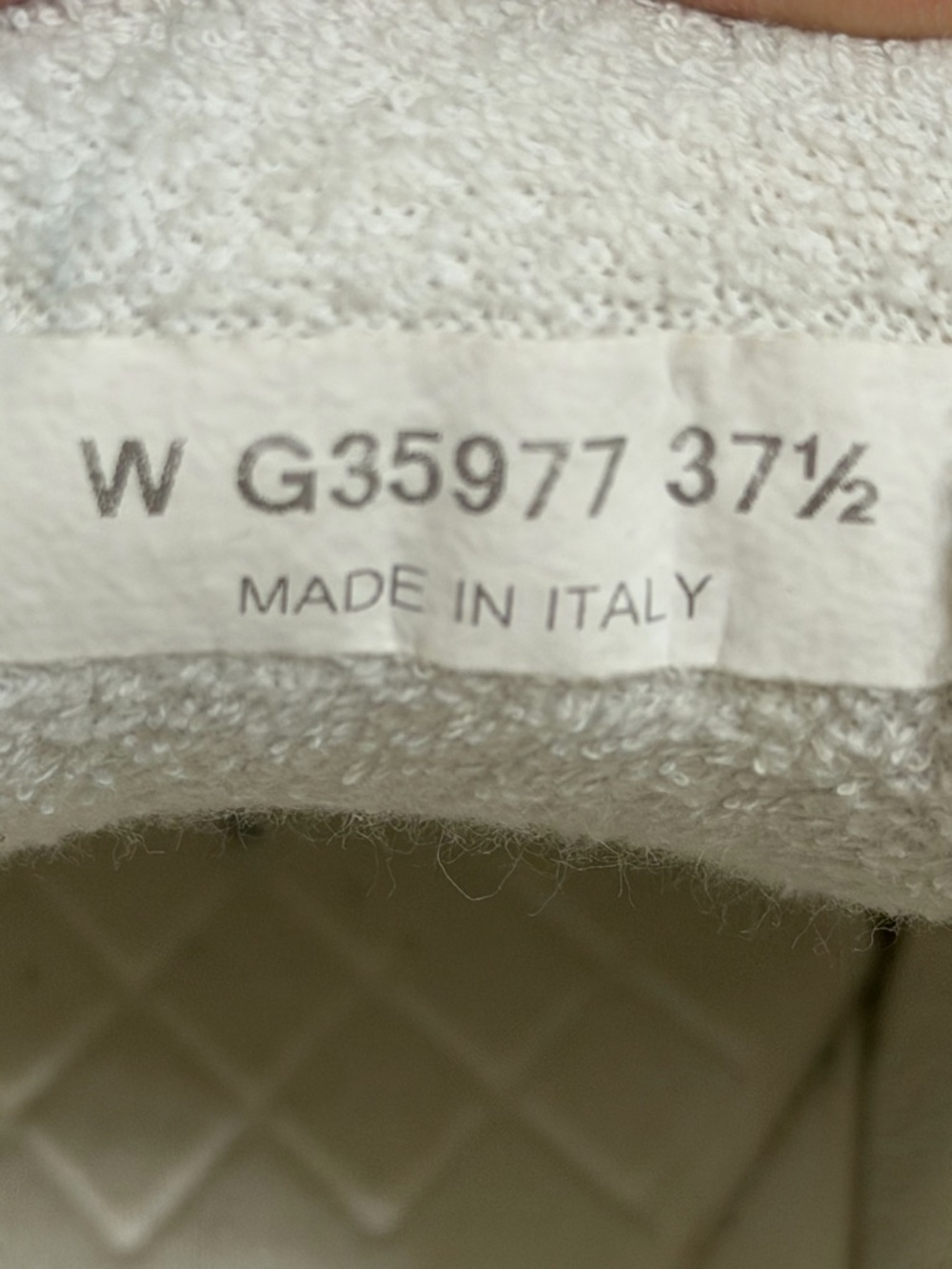 CHANEL White Interior Label Made in Italy Sneakers (Size 37½) - Picture 3 of 4